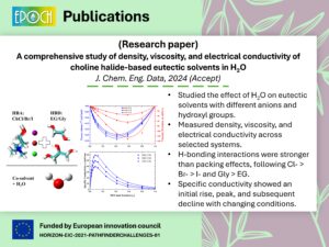 The research paper was accepted (JCED)